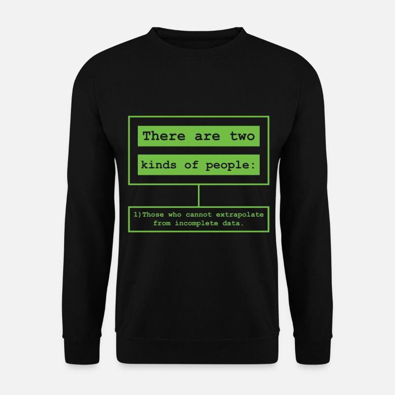 Math statistics - Unisex Sweatshirt - black