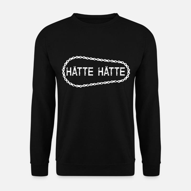 HÄTTE HÄTTE Fahrradkette MTB - Unisex Pullover - Schwarz