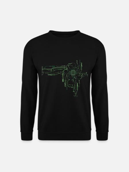 Computer Platine - Unisex Pullover - Schwarz