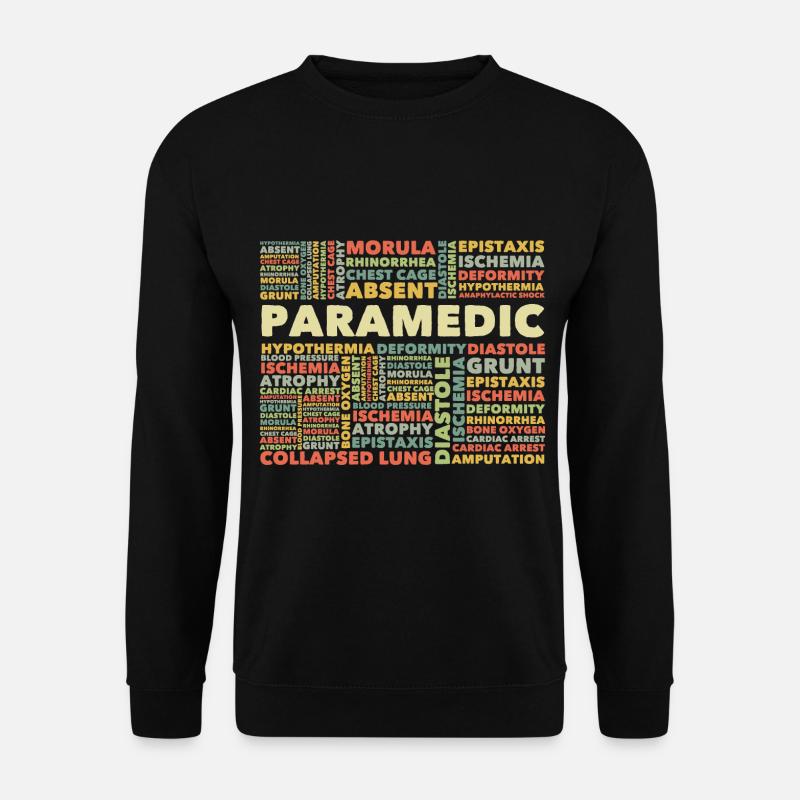 paramédical - Sweat-shirt Unisexe - noir