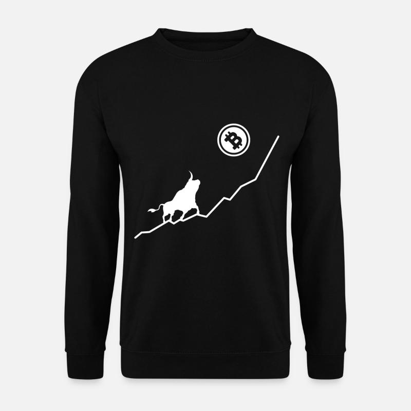 Bull Bitcoin - Unisex Sweatshirt - black
