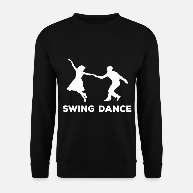 Swing dance - Unisex Sweatshirt - black