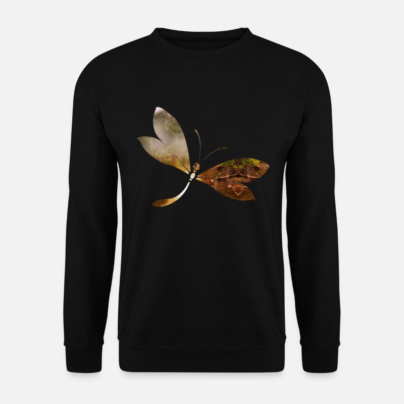 dragon-fly - Unisex Sweatshirt - black