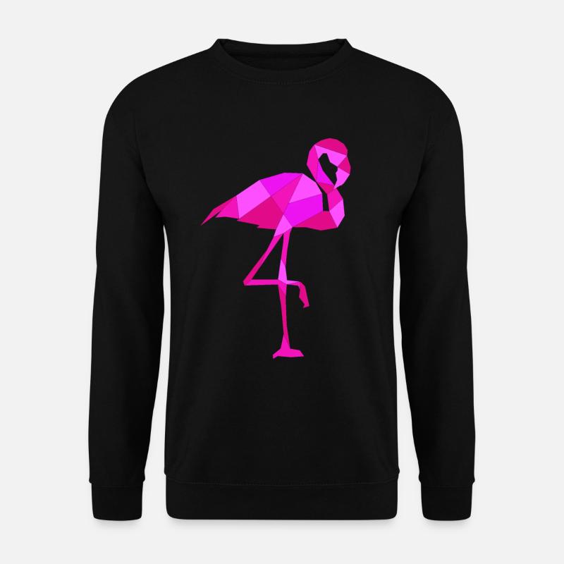 Flamingo - Unisex Pullover - Schwarz