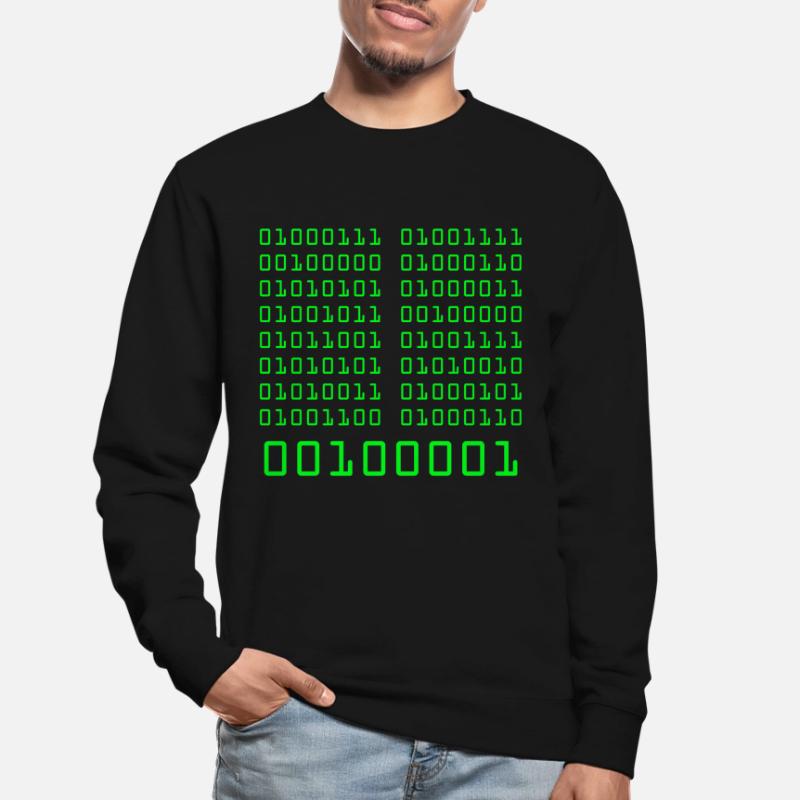 Go fuck yorself! Binärcode Programmieren Code Unisex Pullover