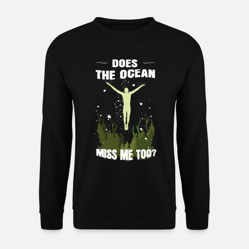 ocean - Unisex Sweatshirt - black