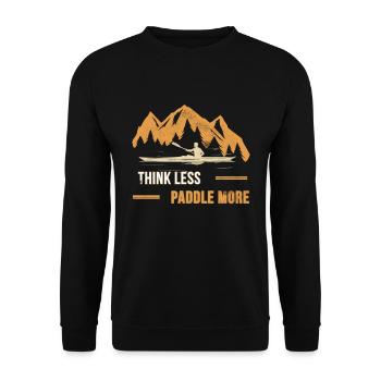 Kayak - Unisex Pullover - Schwarz - Vorne - Alina (178cm) & Michal (187cm)
