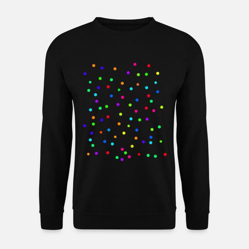 confetti - Unisex Sweatshirt - black
