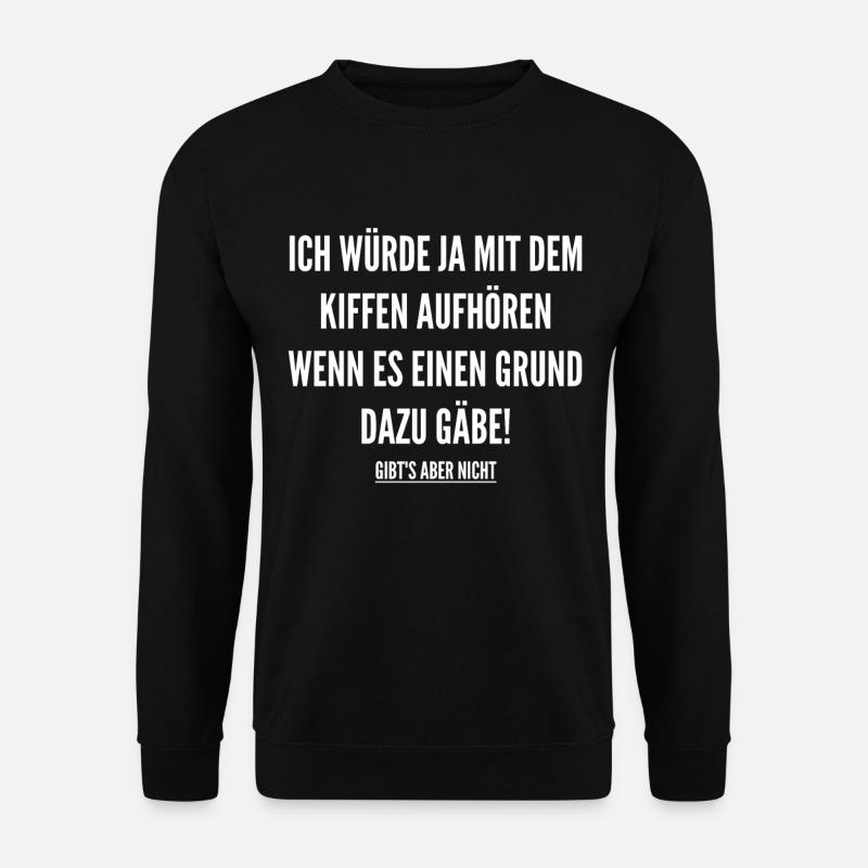 Kiffen - Unisex Pullover - Schwarz