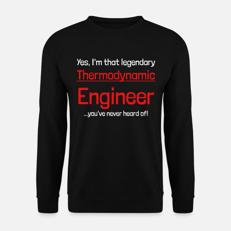 thermodynamics - Unisex Sweatshirt - black