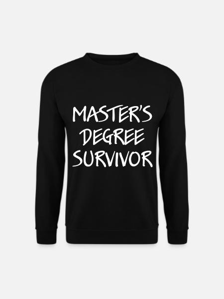 Master M.Sc. - Unisex Sweatshirt - black