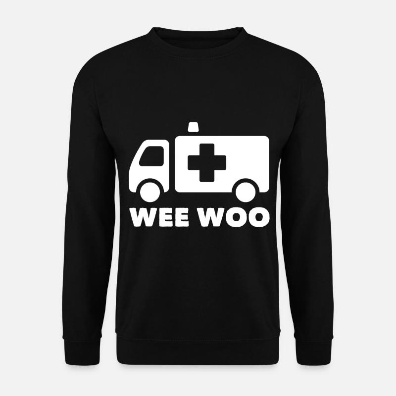 Rettungswagen Sanitäter - Unisex Pullover - Schwarz
