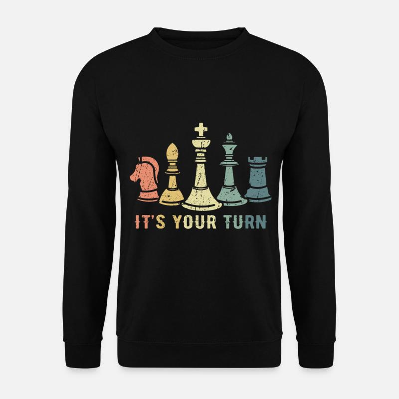Chess player chess - Unisex Sweatshirt - black