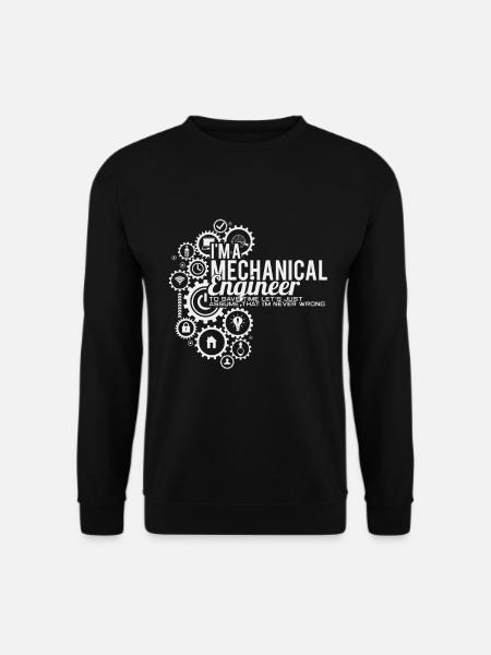 mechanical engineering - Unisex Sweatshirt - black