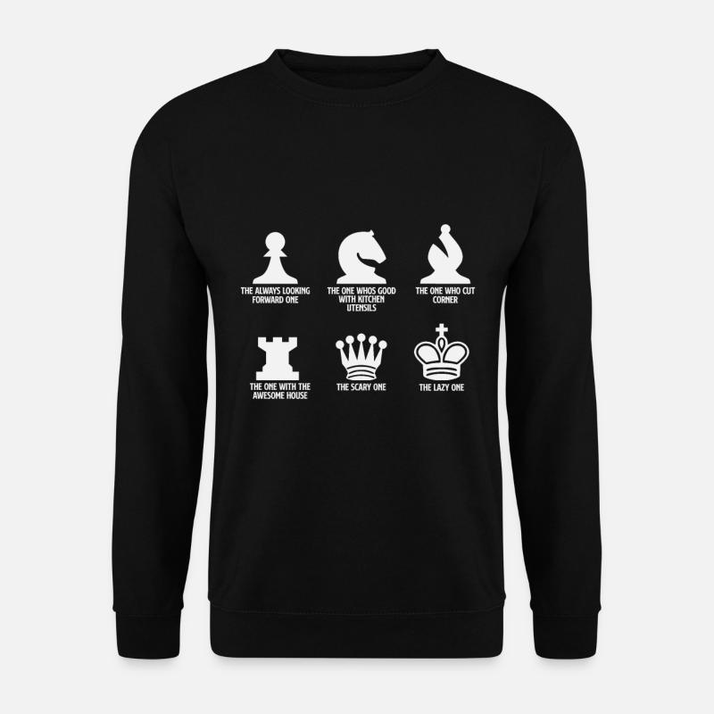 chessmen - Sweat-shirt Unisexe - noir