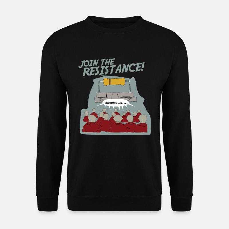 Mönch Nerd - Unisex Pullover - Schwarz