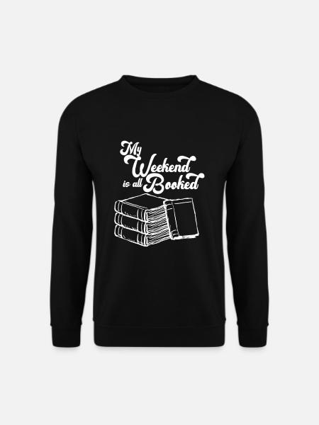 Leseratte - Unisex Pullover - Schwarz