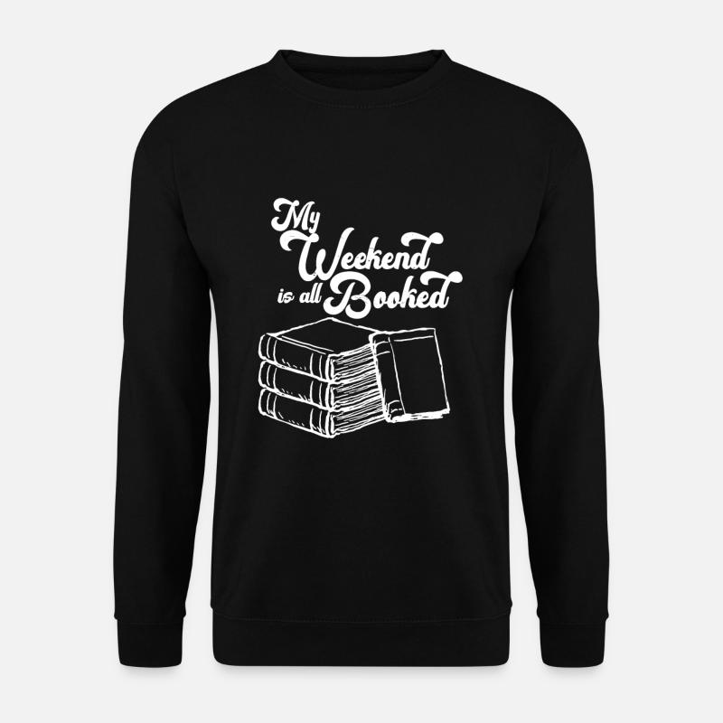 Leseratte - Unisex Pullover - Schwarz