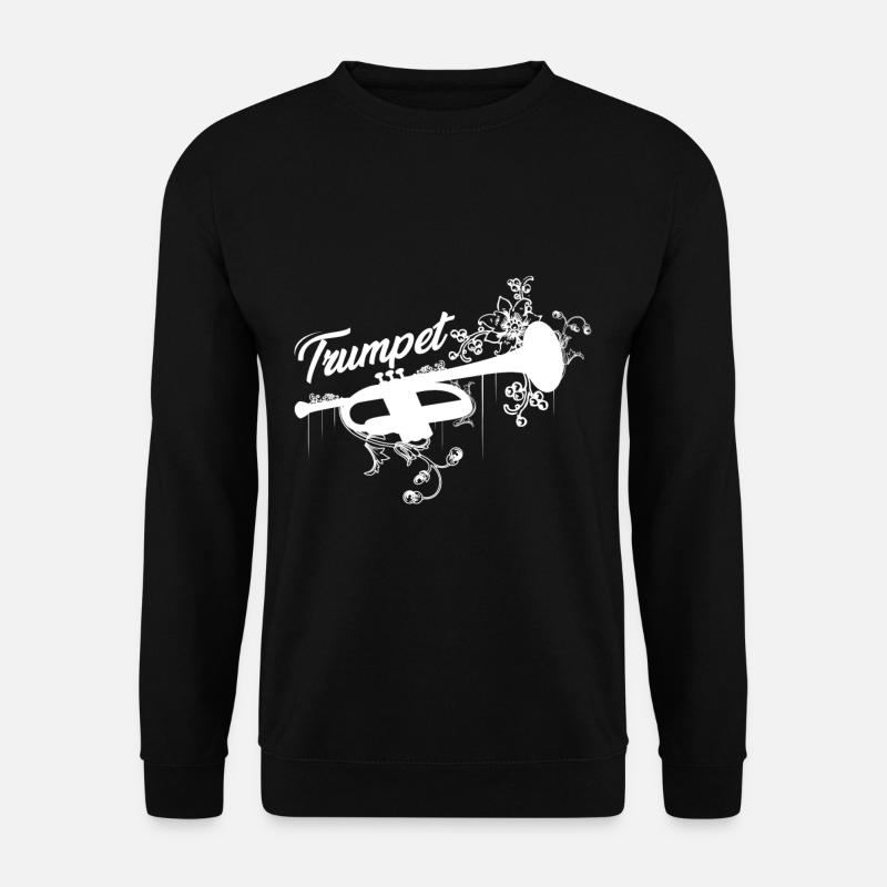 trumpeter - Unisex Sweatshirt - black
