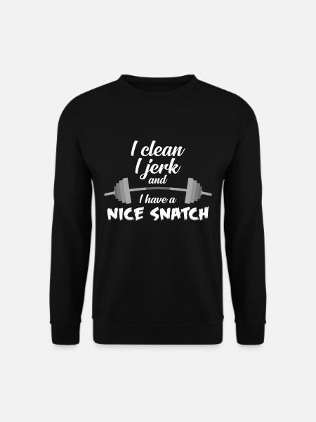 Gym - Unisex Sweatshirt - black
