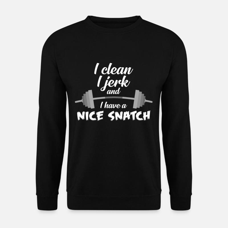 Gym - Unisex Pullover - Schwarz