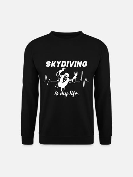 Parachutist - Unisex Sweatshirt - black