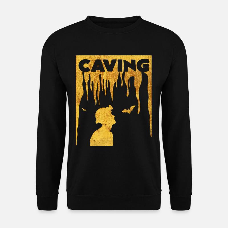 caving - Unisex Sweatshirt - black