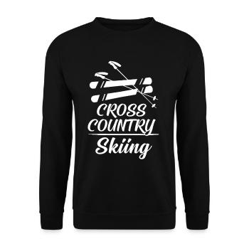 ski - Sweat-shirt Unisexe - noir - Devant - Alina (178cm) & Michal (187cm)