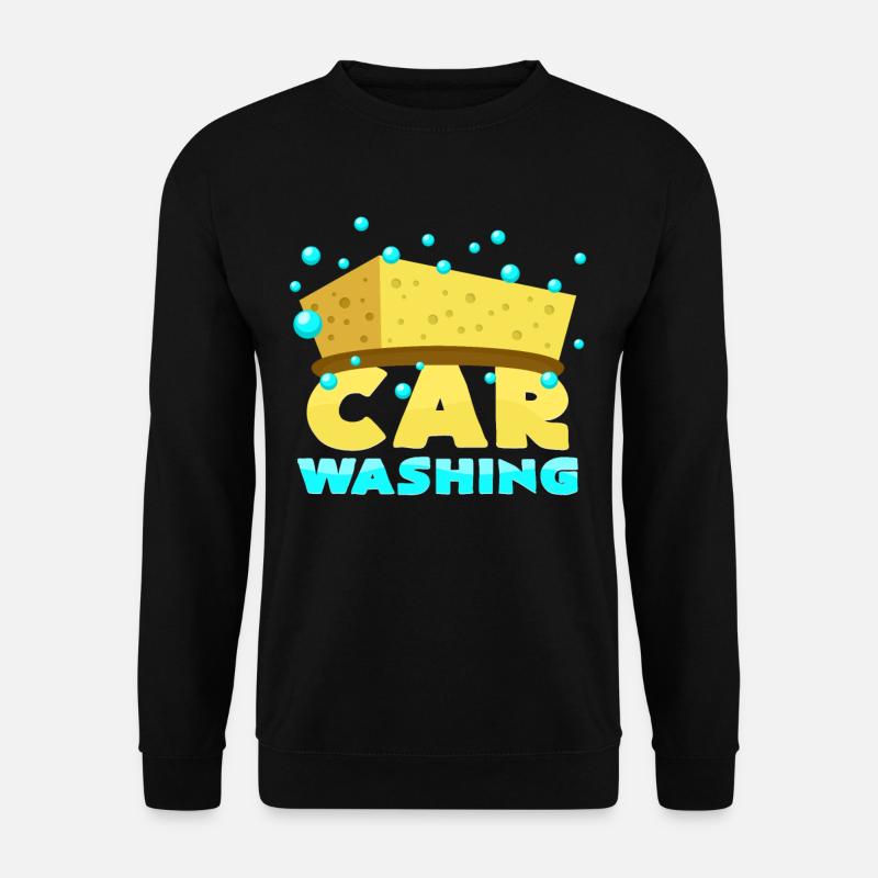 Lavage de voiture - Sweat-shirt Unisexe - noir