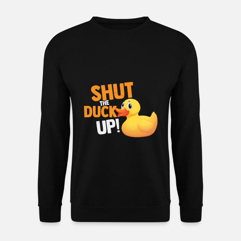 Entenshirt - Unisex Pullover - Schwarz