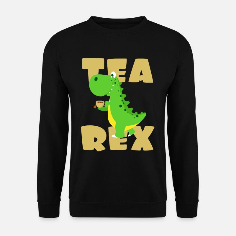 Tee Dino - Unisex Pullover - Schwarz