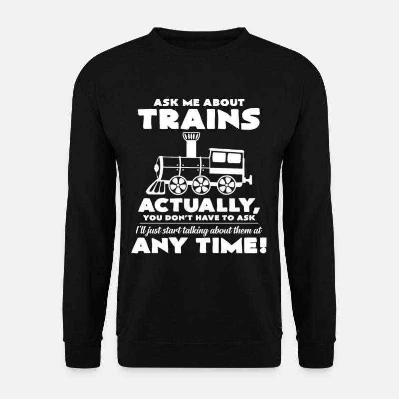 train - Unisex Sweatshirt - black