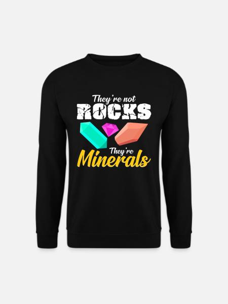 mineral - Unisex Sweatshirt - black