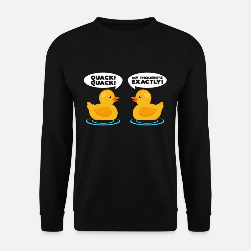 Quak - Unisex Pullover - Schwarz