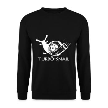 Turbo Screw - Unisex Sweatshirt - black - Front - Alina (178cm) & Michal (187cm)