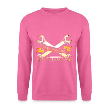 Mécanicien automobile - Sweat-shirt Unisexe - rose - Devant