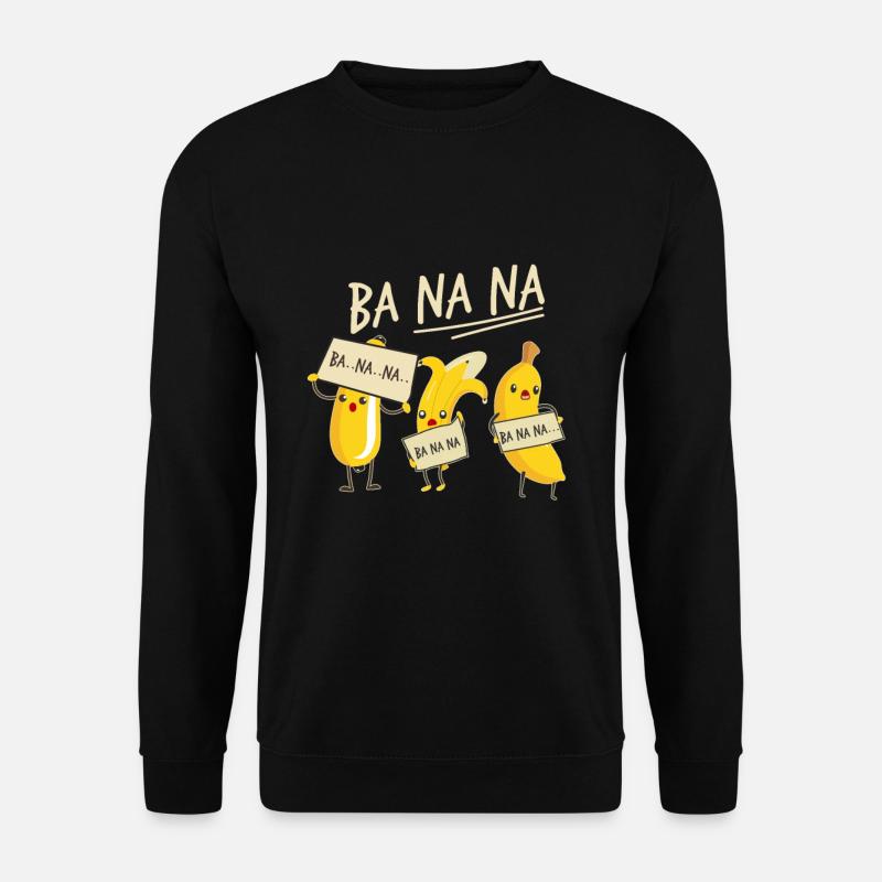 banana - Unisex Sweatshirt - black