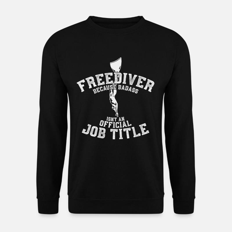 Apnoetauchen - Unisex Sweatshirt - black