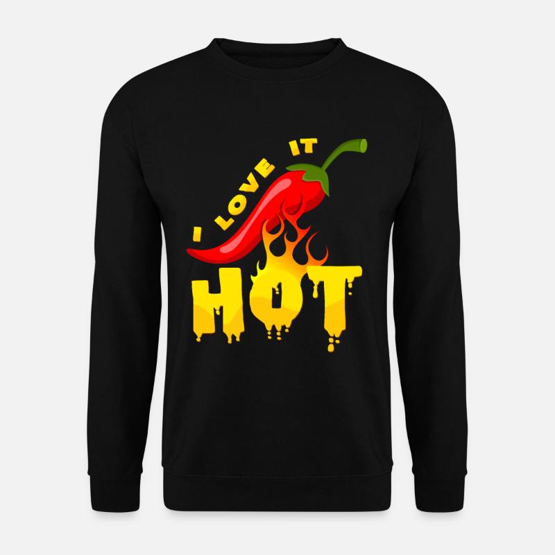 Pepperoni - Unisex Sweatshirt - black