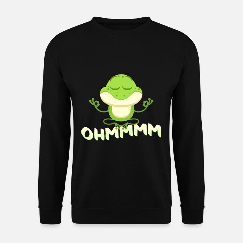 Frosch - Unisex Pullover - Schwarz