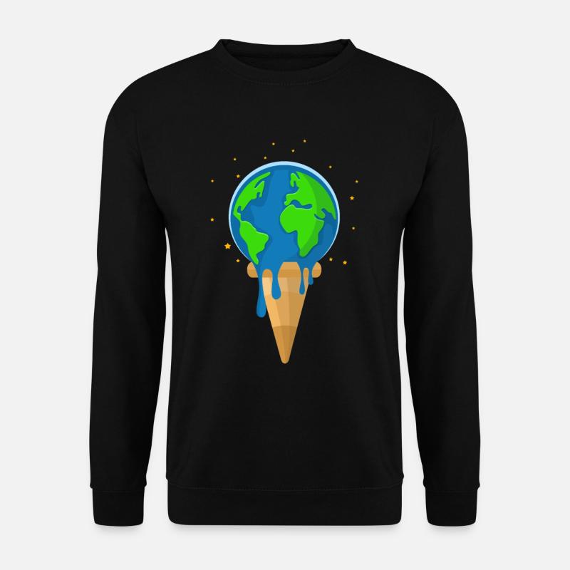 Klimaschutz - Unisex Pullover - Schwarz