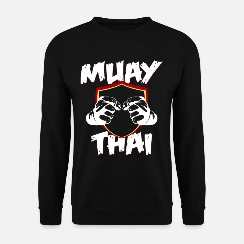 Thaiboxen - Unisex Pullover - Schwarz