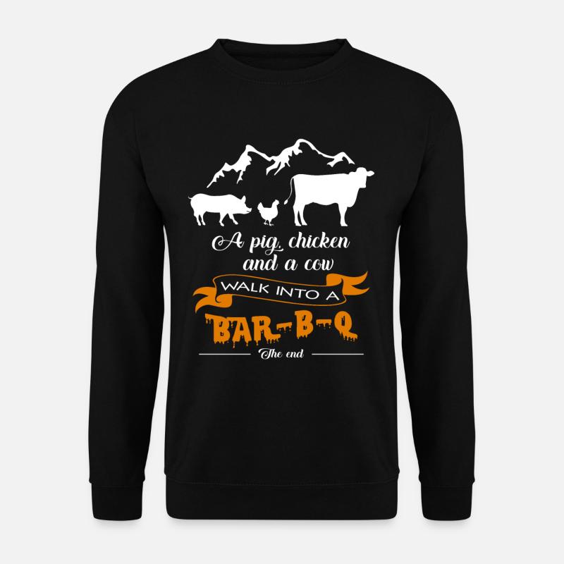 BBQ - Unisex Sweatshirt - black