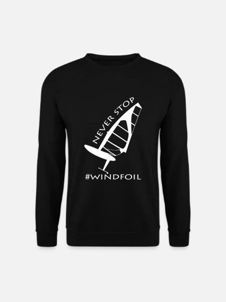 Windsurfen - Unisex Pullover - Schwarz