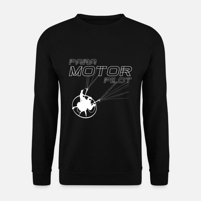 Paramotor pilot - Unisex Sweatshirt - black