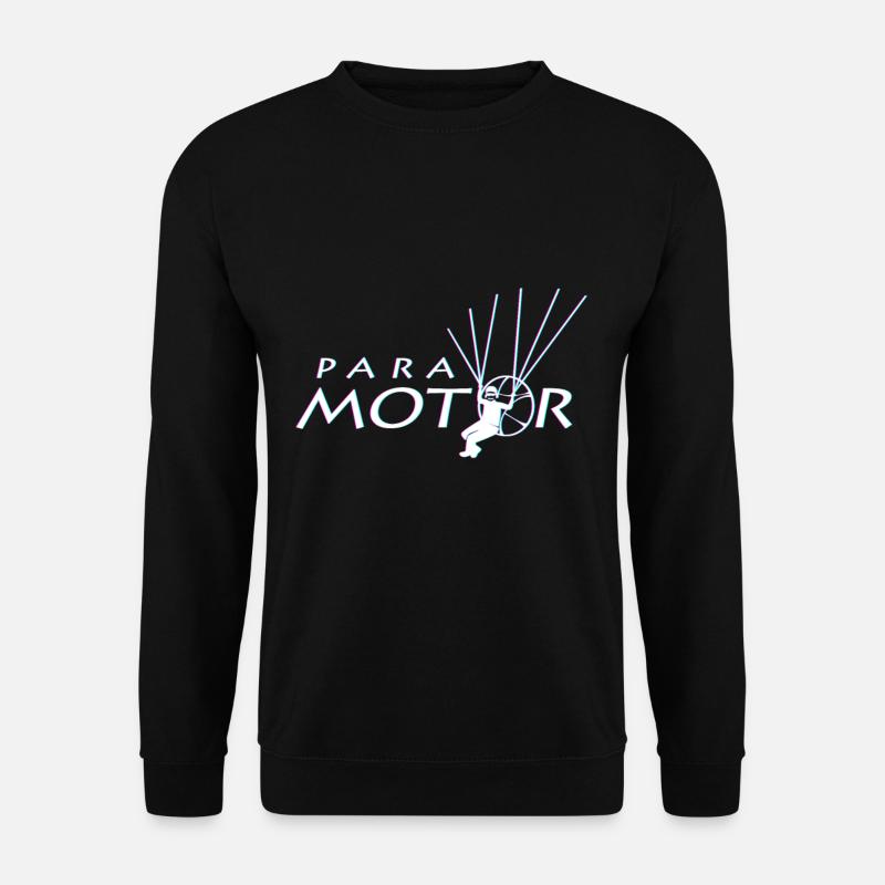 Paramotor fly - Unisex Sweatshirt - black