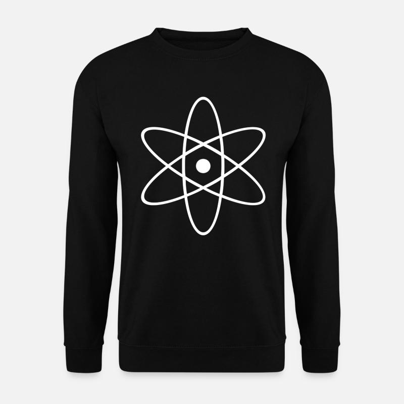 atom - Unisex Sweatshirt - black