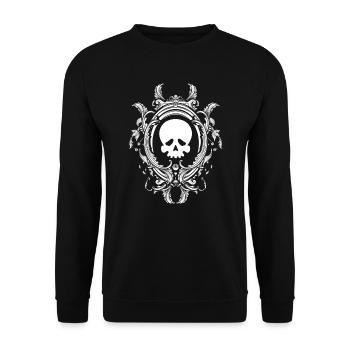 Tête de mort - Sweat-shirt Unisexe - noir - Devant - Alina (178cm) & Michal (187cm)