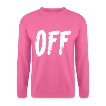Off - Unisex Pullover - Pink - Vorne