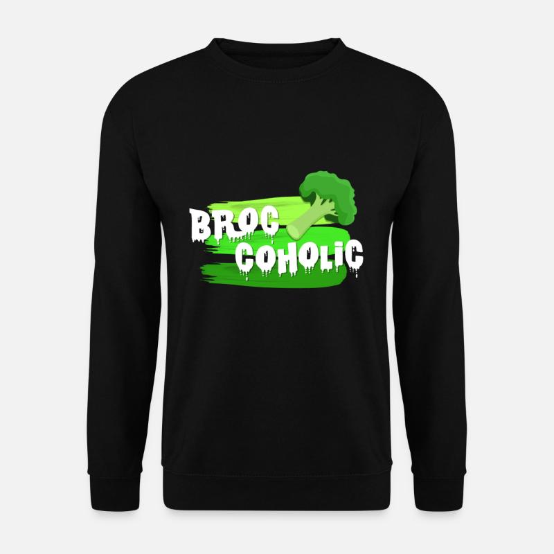 broccoli - Unisex Sweatshirt - black